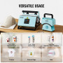 VEVOR Presse à Chaud pour Gobelets et Casquettes 2-en-1, Machine de Sublimation pour Mugs 7,5-8,5 cm, Contrôle de la Température