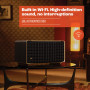 JBL Authentics 500 Enceinte intelligente connectée Hi-fidelity avec WiFi, Bluetooth et assistants vocaux, Dolby Atmos, design ré