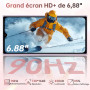 OUKITEL C62 Telephone Portable Android 15 avec Écran Arrière, 16(4+12) Go +128Go/TF 1To Smartphone Pas Cher, 6,88" HD+ 90Hz, 515