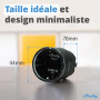 Shelly Plus Plug S - Noir | Prise connectée Wi-Fi programmable 12A | 2500 W | Horaires & Minuteur | Compteur de consommation | T