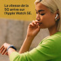 Apple Watch SE 3 [GPS + Cellular 44 mm] Montre connectée avec boîtier Minuit et Bracelet Sport Minuit. Moniteur activité/Sommeil