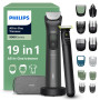 Philips Multigroom série 9000 Tondeuse tout-en-un 19 accessoires + rasoir OneBlade pour hommes – ensemble tondeuse/rasoir pour b
