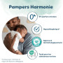 Pampers Harmonie, Taille 1, 180 Couches, 2-5kg, Protection Douce Pour La Peau Avec 100% D’Absorption Pampers, Pack 1 Mois