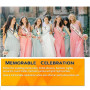 AniSqui 16PCS Evjf Accessoire Futur Mariee, Bride to Be, Team Bride, Déguisement Evjf