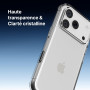 RhinoShield Coque Compatible avec [iPhone 17] |Coque Clear, Anti-jaunissement, Haute Transparence, Anti-Choc dépassant Les Norme