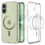 Spigen Coque pour iPhone 17, Ultra Hybrid MagFit, [DuraClear, Qualité Signature Spigen] - Or