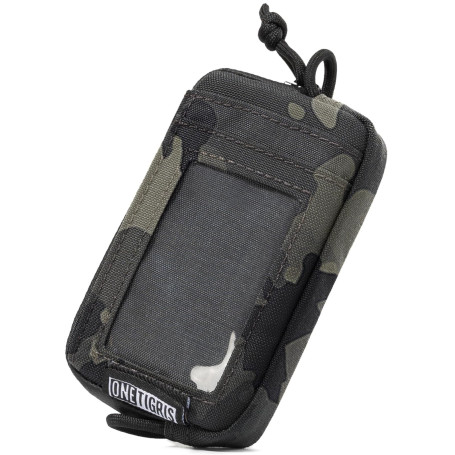 OneTigris Porte-Monnaie Tactique Petit et Minimaliste – Portefeuille de Poche avec Fermeture Éclair - Porte-Carte de Crédit Nylo