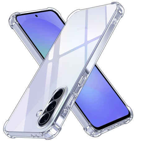 ivoler Coque pour Samsung Galaxy A36 5G, Ultra Transparent Étui de Protection en Silicone Antichoc avec Coins Renforcés, Clair M