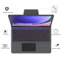 VANKEYPAD Étui Clavier pour Samsung Galaxy Tab S10 Ultra/S9 Ultra/S8 Ultra 14.6" - 7 Couleurs Rétroéclairées Tablette Coque sans