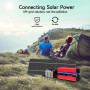 ETREPOW 6000W Convertisseur 24v 220v/230v Pur Sinus Onduleurs Transformateur -2 Prise EU de Courant Alternatif,1 Port USB,téléco