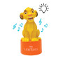Lexibook, Disney Le Roi Lion, Veilleuse Simba avec Haut-Parleur pour Chambre d’Enfant, lumière Douce, à Piles, Jaune/Orange, NS0