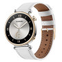 Bracelet pour Huawei Watch GT5/GT4 41mm Cuir Bracelets de Remplacement, 18mm Bracelet Montre Connectée pour Femme Homme