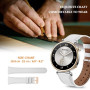 Bracelet pour Huawei Watch GT5/GT4 41mm Cuir Bracelets de Remplacement, 18mm Bracelet Montre Connectée pour Femme Homme