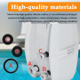 SIGANDG Kit de Joints d'étanchéité A + B/C compatibles avec Les Lay Z Spa compatibles avec Tous Les modèles Airjet, Accessoires 