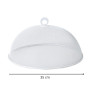 PARENCE.- Cloche de Protection Alimentaire Inox 35 cm – Couvre-Plat Anti-Insectes en Maille Fine – Cloche Cuisine pour Fruits, G