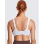 SYROKAN Soutien Gorge Sport Femme avec Armature Maintien Extreme Grande Taille Confortable