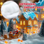 Prmape 3 Pièces Neige Artificielle de Noël, 80 * 150cm Couverture de Neige de Noël, Couverture Effet Neige Artificielle Blanche 