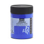 Pébéo - Acrylique Fine Studio Acrylics - Peinture Acrylique Bleu - Bleu Cobalt Opaque Imitation - 500 ml
