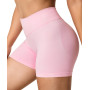 TAYOEA Short de Sport Femme Scrunch Pantalon de Sport Court Push Up Court Butt Lifting Gym Short sans Couture Workoutler Pantalo
