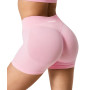 TAYOEA Short de Sport Femme Scrunch Pantalon de Sport Court Push Up Court Butt Lifting Gym Short sans Couture Workoutler Pantalo