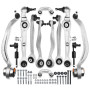 Frankberg Bras de suspension Kit Avant Compatible avec A4 8E2 8EC B6 B7 2000-2008 A4 Avant 8ED 8E5 B6 B7 2001-2008 A4 Cabriolet 