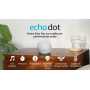 Echo Dot (Nouvelle génération) | Enceinte connectée Bluetooth et Wi-Fi au son puissant encore plus imposant, avec Alexa | Blanc