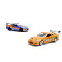 Jada Toys Fast & Furious Twin Pack 1:32 Wave 3/2 - Voiture Miniature - Kit de Jeu