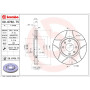 Brembo Max 09.8760.75 - Disque de Frein Avant - Jeu de 2 disques