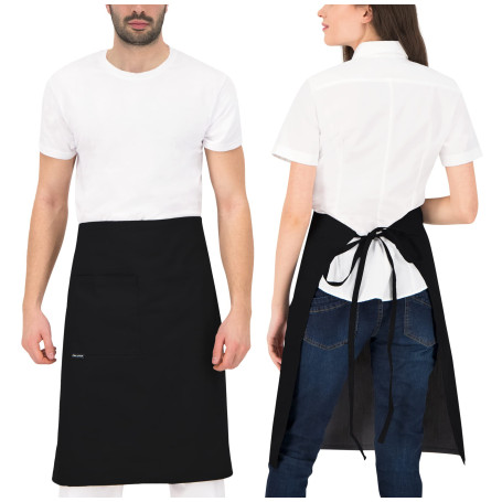 PALLTEX GAVROCHE Tablier Serveur Restaurant Tablier Long pour la cuisine, l'artisanat, la peinture, la pâtisserie