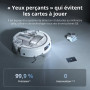 DJI ROMO P aspirateur Robot et serpillière avec Design Transparent, Aspiration de 25 000 Pa, détection de Niveau Drone, 200 Jour