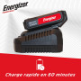 Energizer - Perceuse Visseuse Sans Fil 20V Ultra Légère Couple 40 Nm, 2 Vitesses (1850 RPM), Mandrin 10mm, Inclus 2 Batteries 20
