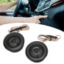 GOWENIC Tweeter de voiture TS-T120 800 W - Tweeter à dôme - Haut-parleur stéréo haute sensibilité - Pour tous les systèmes audio