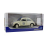 Solido- Aucun Volkswagen Beetle 1303 Herbie-1974-Echelle 1/18, 421184040, Beige, 22 X 8,5 X 11
