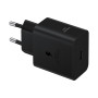 Samsung Chargeur USB C, Adaptateur Secteur 45W Ultra Rapide, Adaptateur USB C vers USB, Charge Rapide, Noir