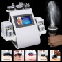 Machine de cavitation corporelle, 6 en 1 professionnel de levage de la peau, masseur radiofréquence, dispositif de réduction du 