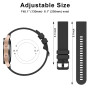 Vancle Bracelet pour Xiaomi Mi Watch/S1/S1 Active/Xiaomi Mi Watch Color Sport, 22mm Silicone Bracelet, Noir