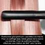 ghd - Lisseur ghd Platinum+ - Fer à lisser professionnel (Noir) - Des cheveux 75% plus brillants, 70% plus forts - S'adapte aux 