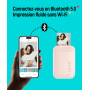 Liene 2 x 3 Imprimante Photo Portable avec 50 Zink Papier Photo Autocollante, Bluetooth pour iOS & Android, Mini Instantanée pou