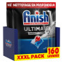 Finish Ultimate Infinity Shine Pastilles Lave-Vaisselle, Imbattable contre les taches tenaces, 160 capsules