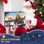 iZoeL Calendrier de l'Avent 2025 Homme Calendrier de l'Avent Homme Outils, Cadeaux Noel - Outil Multifonction et Gadgets de Beau
