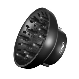 GIHALI Diffuseur Universel Très Solide pour Cheveux Bouclés et Ondulés | Accessoire pour Sèche-Cheveux 4.4-6.6 cm, Portefeuille 