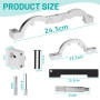 lalago 7pcs Outil de Calage du Moteur Blocage Distribution, Verrouillage d'arbre à Cames Coffret Calage d'Alignement Chaîne Comp