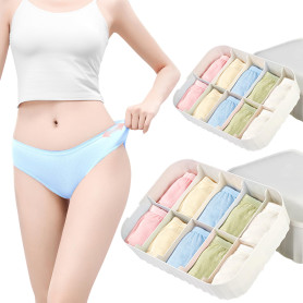 sous-vêtements jetables pour Femme pour Voyage - Culottes colorées en Coton - pour hôtel, Spa, hôpital, séjours d'urgence