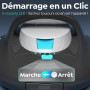 TALOSBO Pleco Se Robot de Piscine, 130 Min de Nettoyage Aspirateur Automatique Piscine, Charge Rapide en 2,5h, Idéal pour Piscin