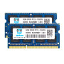 DDR3L-1600 SODIMM PC3L 12800S 16Go (2x8Go) DDR3L 1600MHz 8GB PC3 12800S 204-Pin CL11 1.35V d'ordinateur Portable Mémoire RAM