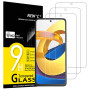 NEW'C Lot de 3, Verre Trempé pour Xiaomi Poco M4 Pro 5G, Poco X4 GT, Film Protection écran efficace contre les Rayures - sans Bu