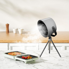 Hotte d'échappement portable, hotte aspirante avec filtre remplaçable, hotte d'échappement de bureau avec ventilateur d'échappem