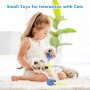 Gerbala Jouet pour Chien, Speedy Tail 2.0, 2025 Jouets Interactifs pour Chats, Jouet Intelligent pour Chat, Balle Roulante Autom