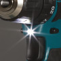 Makita HP333DSAX1 Perceuse-visseuse à percussion sans fil 12 V max. 2 Ah - 2 batteries + chargeur dans coffret de transport