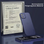 memumi Coque Compatible avec iPhone 12 6.1'' (Trans-Bleu),(Deux Trous pour Appareil Photo) Matériau PP (antidérapant, résistant 